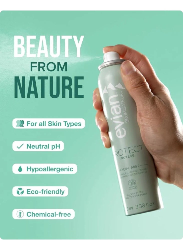 إيفيان بخاخ بروتكت لترطيب وحماية البشرة من ايفيان - 100 مل - Image 3